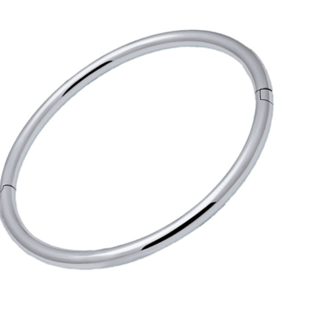 NEW Hinged Bangle Bracelet ☆ 925 Sterling Silver - Picture 5 of 16